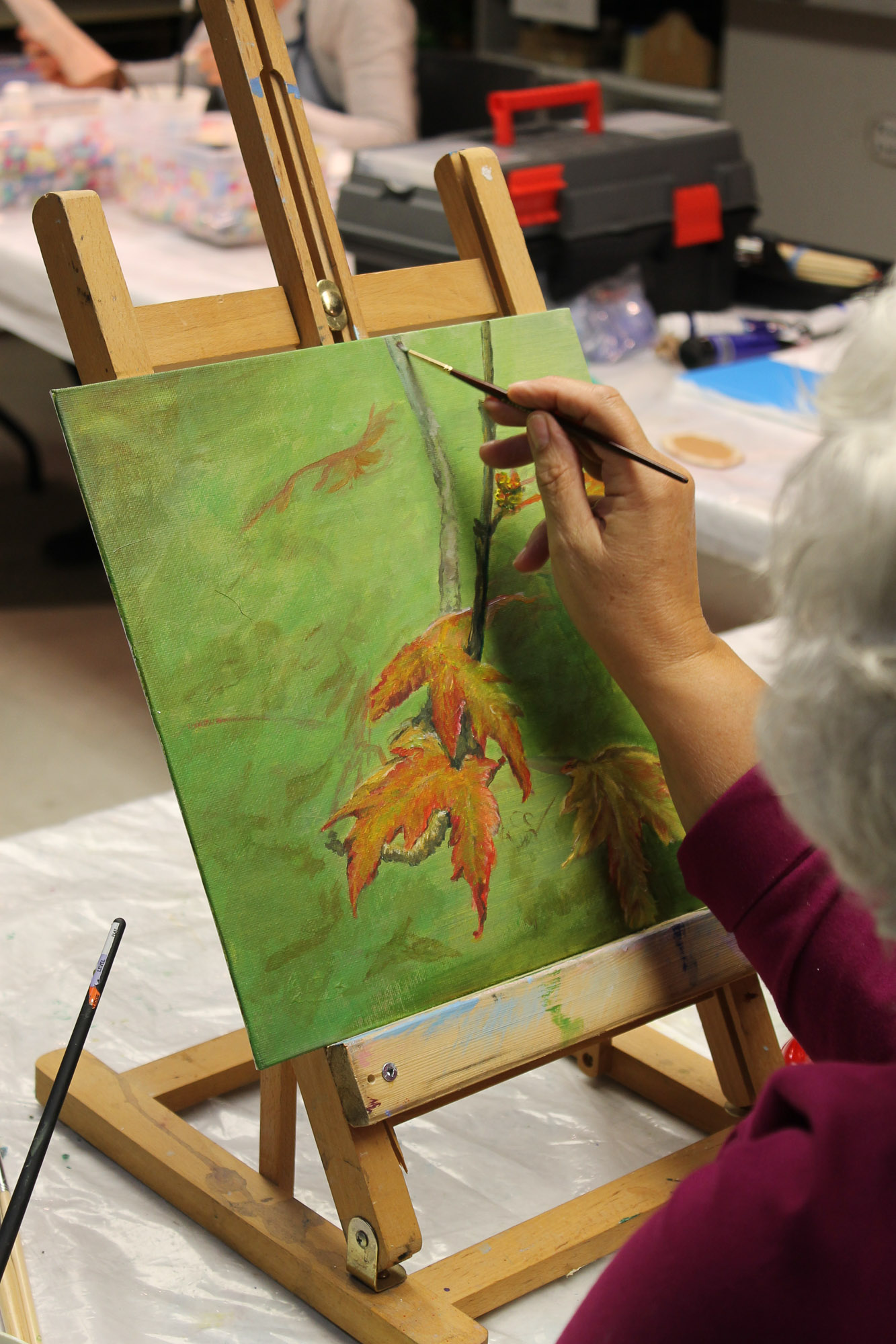 Thursday: Adult Acrylic Painting Course – Spring 2023