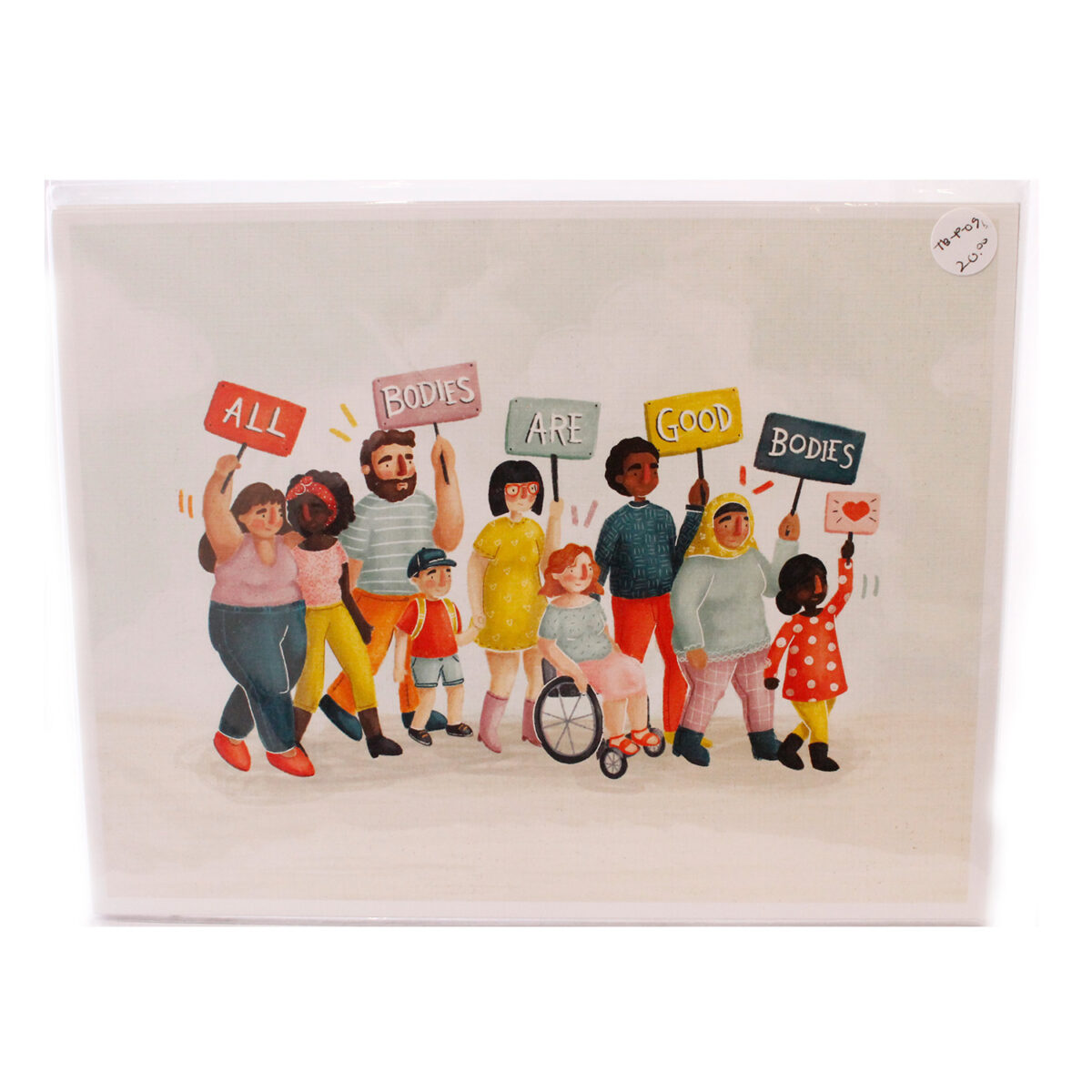 All Bodies Are Good Bodies Print (11 x 9 )