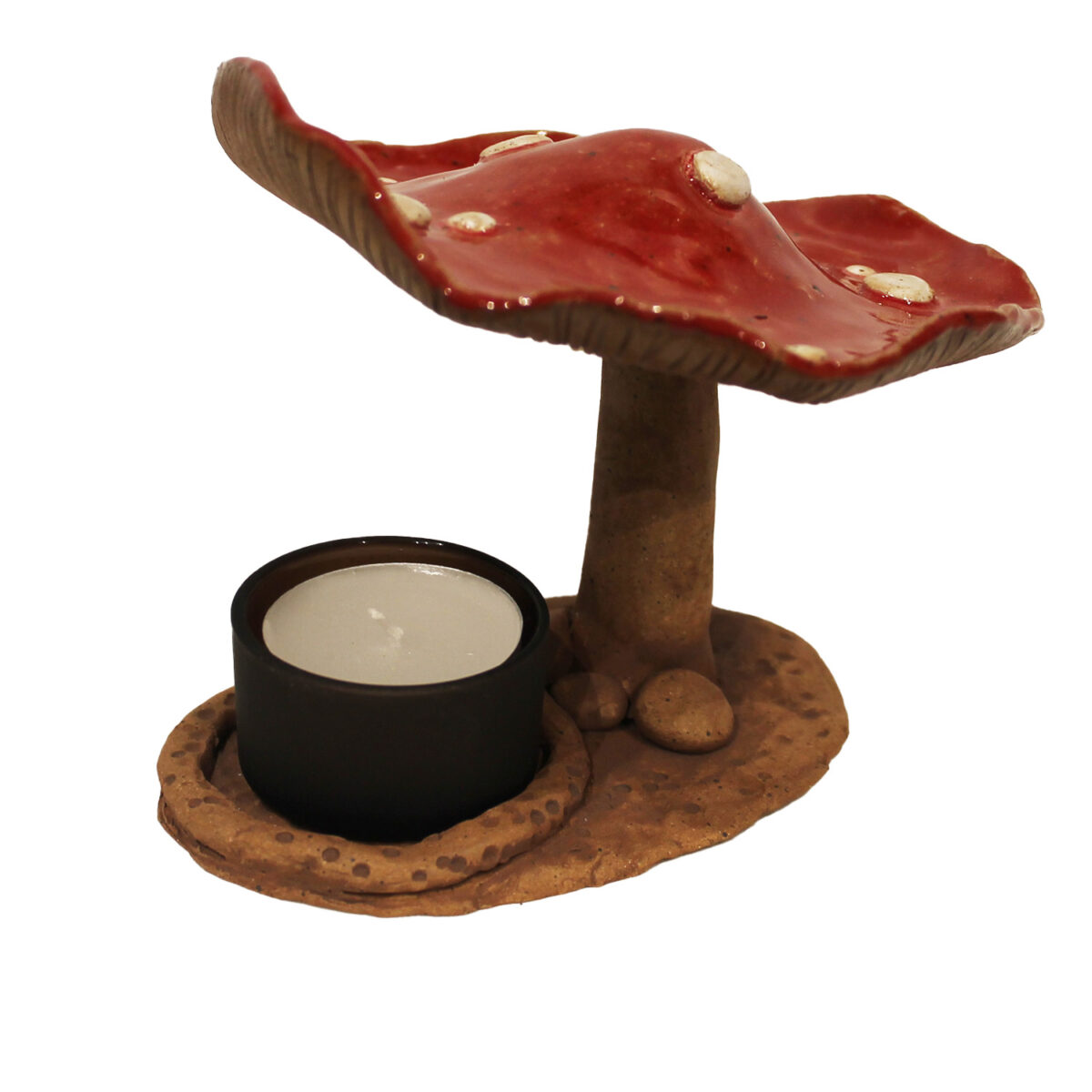 Mushroom Tealight Holder (Low)