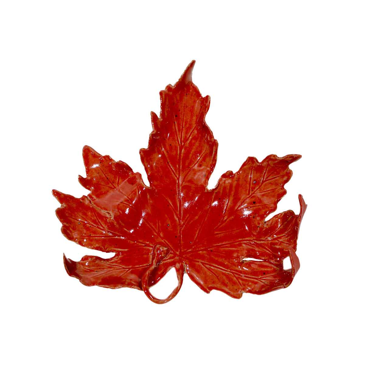 Large ceramic maple leafs