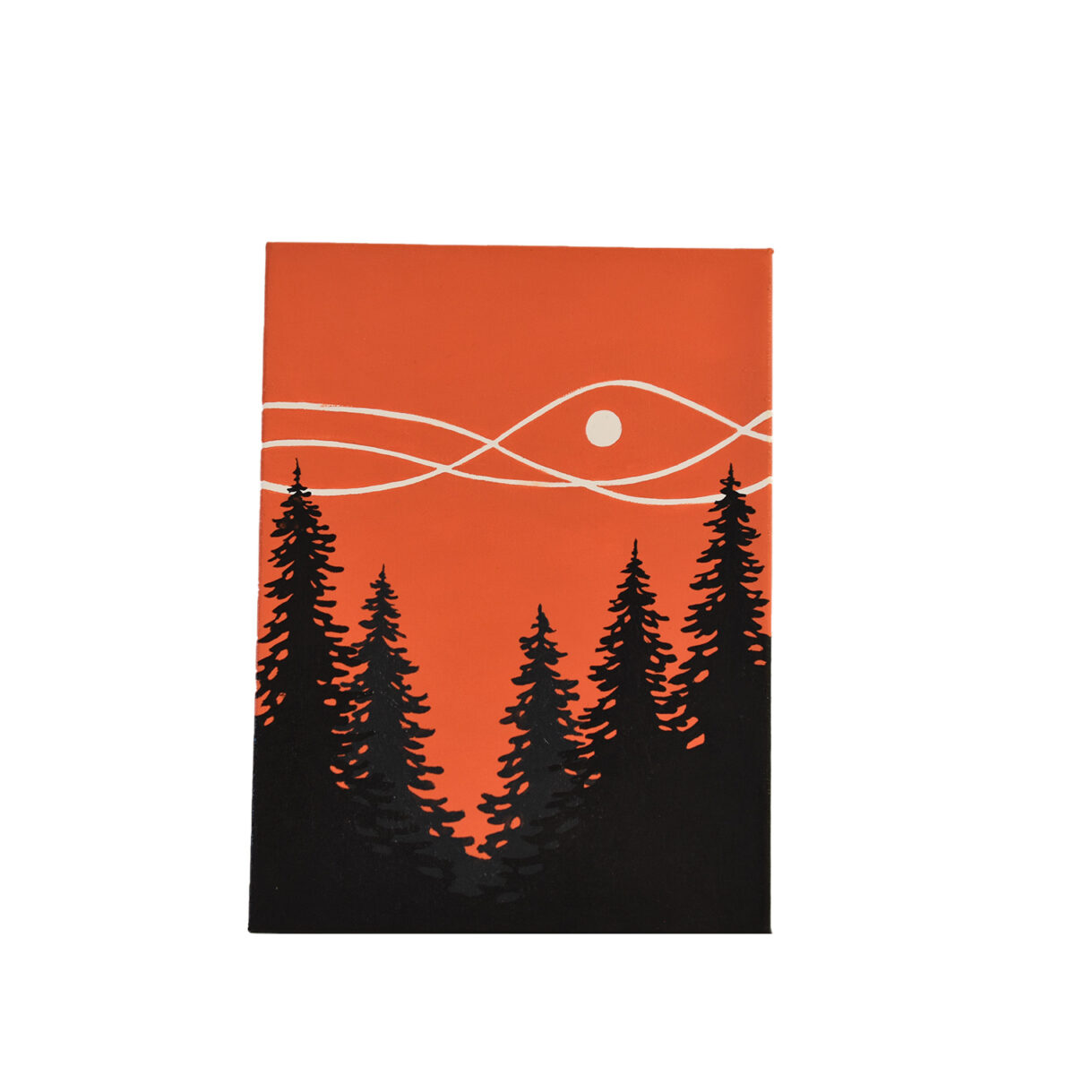 Red at Night 12 x 9
