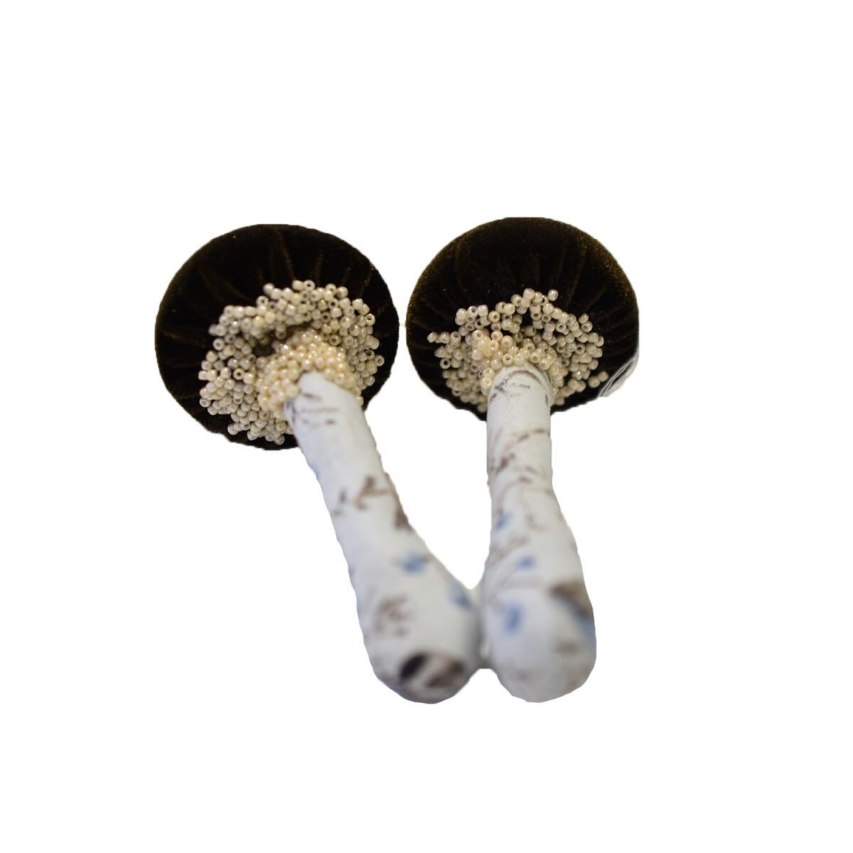 Mushroom Box Set Brown/Chickadee Blueberries